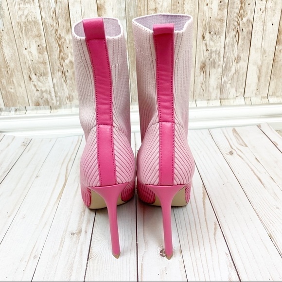 Steve Madden Dianne Pink Ombré Knit Stiletto Boot Size 8 Women‎ - Picture 6 of 11